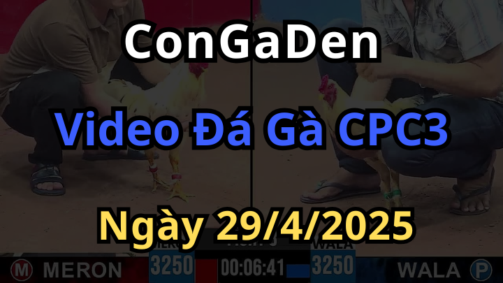 Siêu Cúp Vô Địch CPC3 ngày 29/4/2025 Cực Khủng